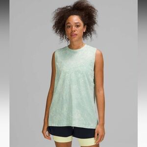 New Lululemon All Yours Tank Top - Cloudy Wash Arctic Green NWT